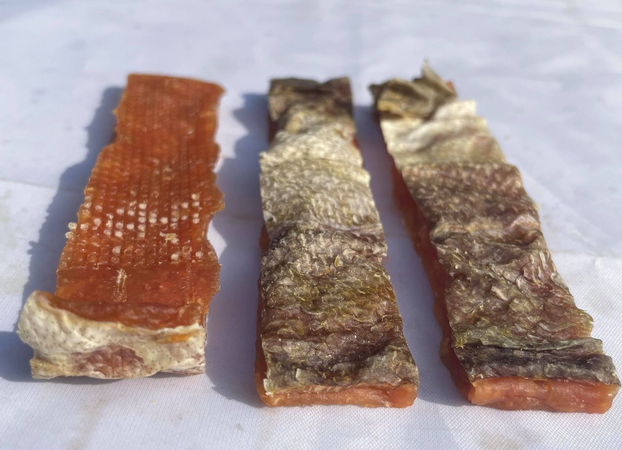 Salmon Slices dog chews from Friends and Canines
