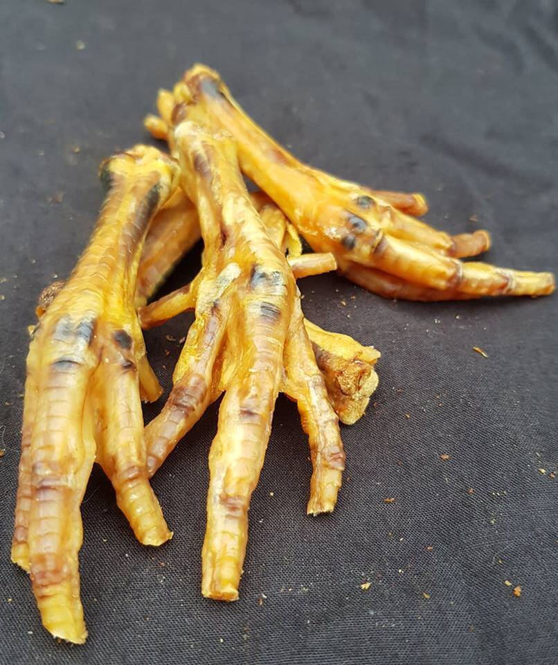 Friends and Canines | Chicken feet