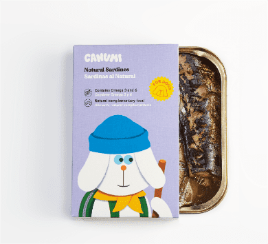 Tinned Sardines in water for dogs | Friends and canines